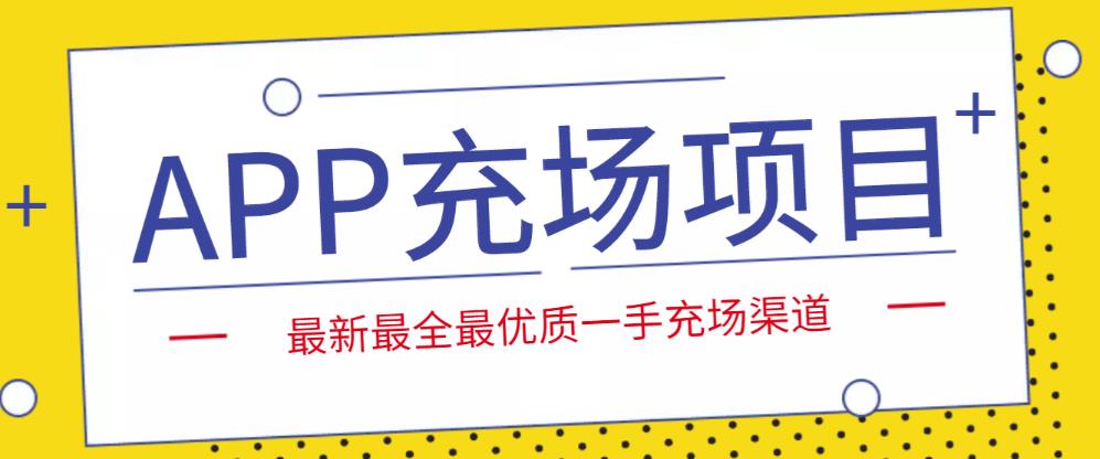 外面收费9800的APP充场项目，实操一天收入800+个人和工作室都可以做-吾爱自习网