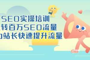 （3098期）SEO实操培训：玩转百万SEO流量，助力站长快速提升流量（18节视频课）