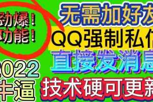 （2990期）QQ强制聊天脚本，支持筛选/发送文字功能，不支持多开【协议版】