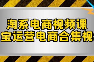 淘系电商视频课，淘宝运营电商合集视频（33节课）