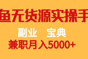 副业宝典 兼职月入5000+  闲鱼无货源实操手册