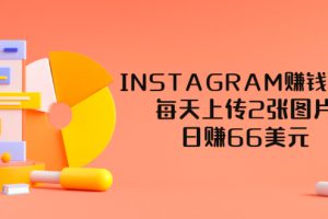 INSTAGRAM赚钱方法：每天上传2张图片，日赚66美元（视频教程）