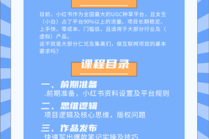 【揭秘】小红书虚拟资源变现项目，小白操作可持续性挣钱月收入万元