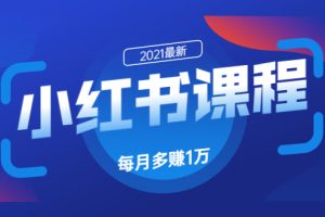 九京·小红书课程：如何利用小红书快速获取客源，每月多赚1万！