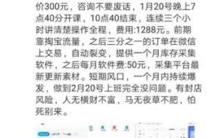 黄小黄淘宝虚拟产品百单玩法，利润对半，短期风口，一个月内持续爆发！