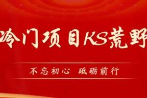 外面卖890元的快手直播荒野求生玩法，比较冷门好做（教程详细+带素材）