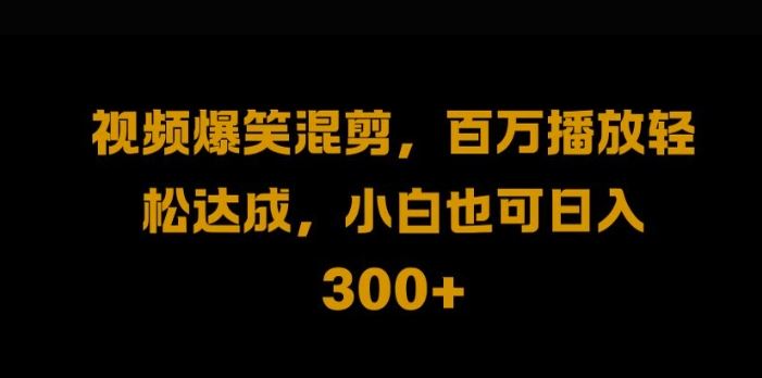 视频号零门槛，爆火视频搬运后二次剪辑，轻松达成日入1k【揭秘】-智慧宝库