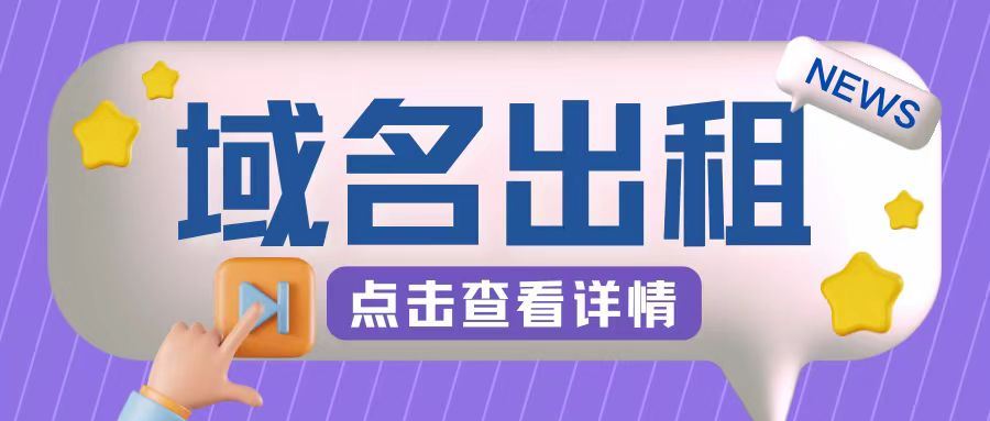 冷门项目，域名出租玩法，简单粗暴适合小白【揭秘】-吾爱自习网