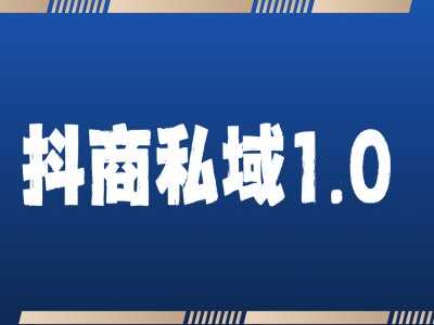 抖商服务私域1.0，抖音引流获客详细教学-吾爱自习网