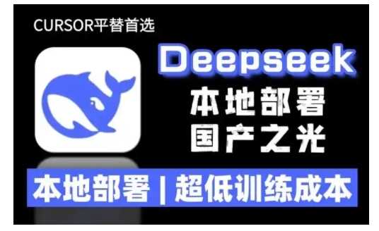 2025年deepseek R1 大型模型本地安装部署(文件+教程)本地部署，超低训练成本-大海创业网