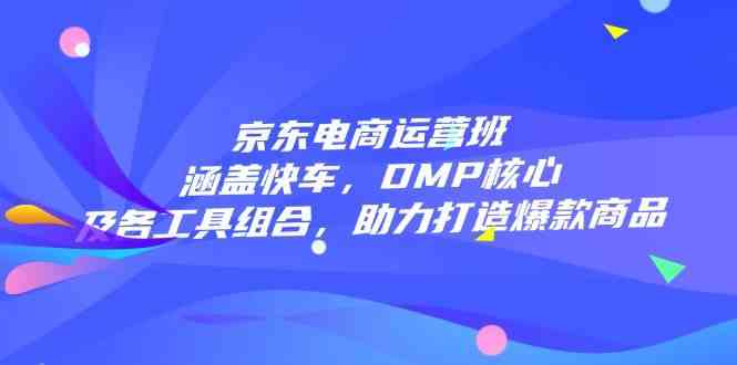 京东电商运营班：涵盖快车，DMP核心及各工具组合，助力打造爆款商品-大海创业网