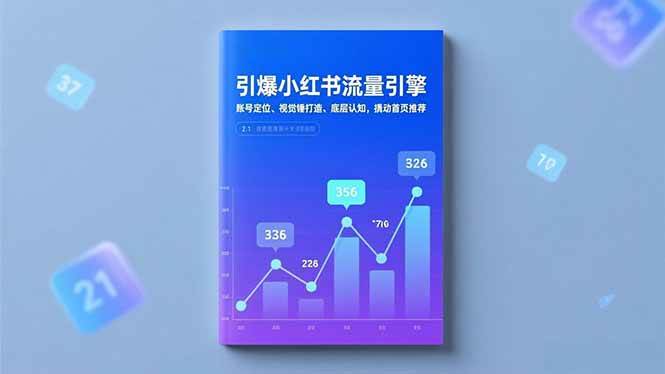 (16744期)引爆小红书流量引擎,账号定位、视觉锤打造、底层认知,撬动首页推荐