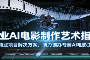 商业AI电影制作艺术指南：定制商业项目解决方案，助力创办专属AI电影工作室