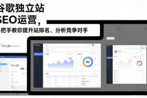 谷歌独立站SEO运营，手把手教你提升网站排名、分析竞争对手（更新2026）