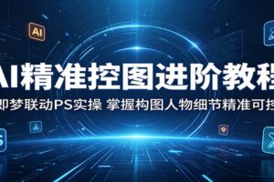 AI精准控图进阶教程:即梦联动PS实操,掌握构图人物细节精准可控