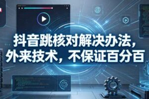 抖音跳核对解决办法，外来技术，不保证百分百
